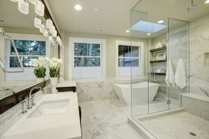 Renovated Shower Spaces